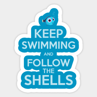 Keep Swimming Sticker